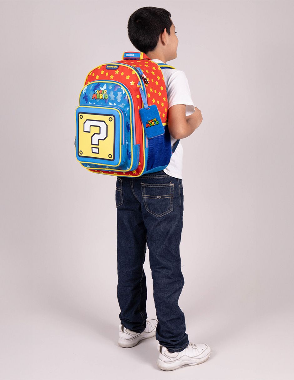 Set mochila escolar Super Mario Bros Myst para niño 9