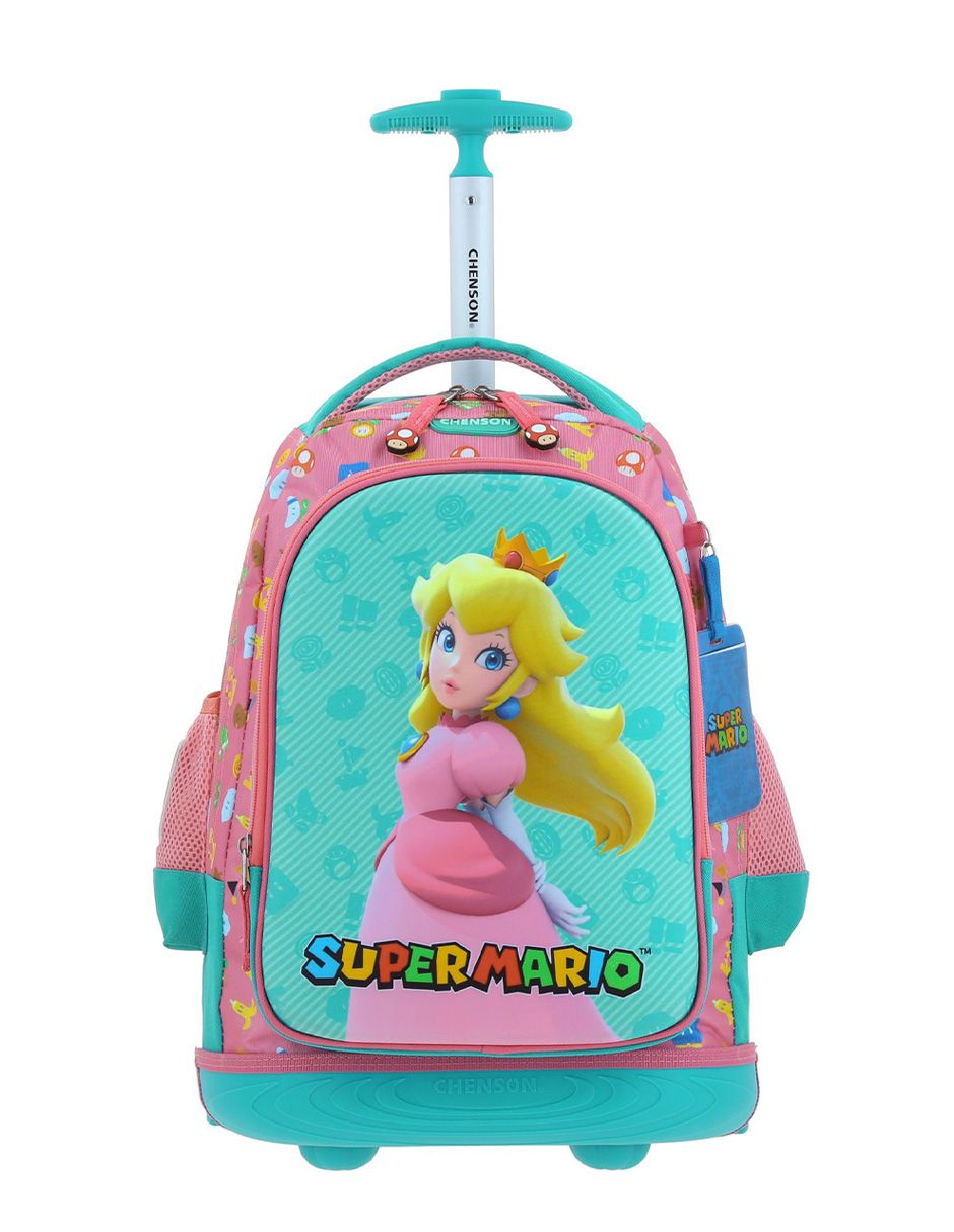 Set mochila escolar Princesa Peach Shaw para niña 2