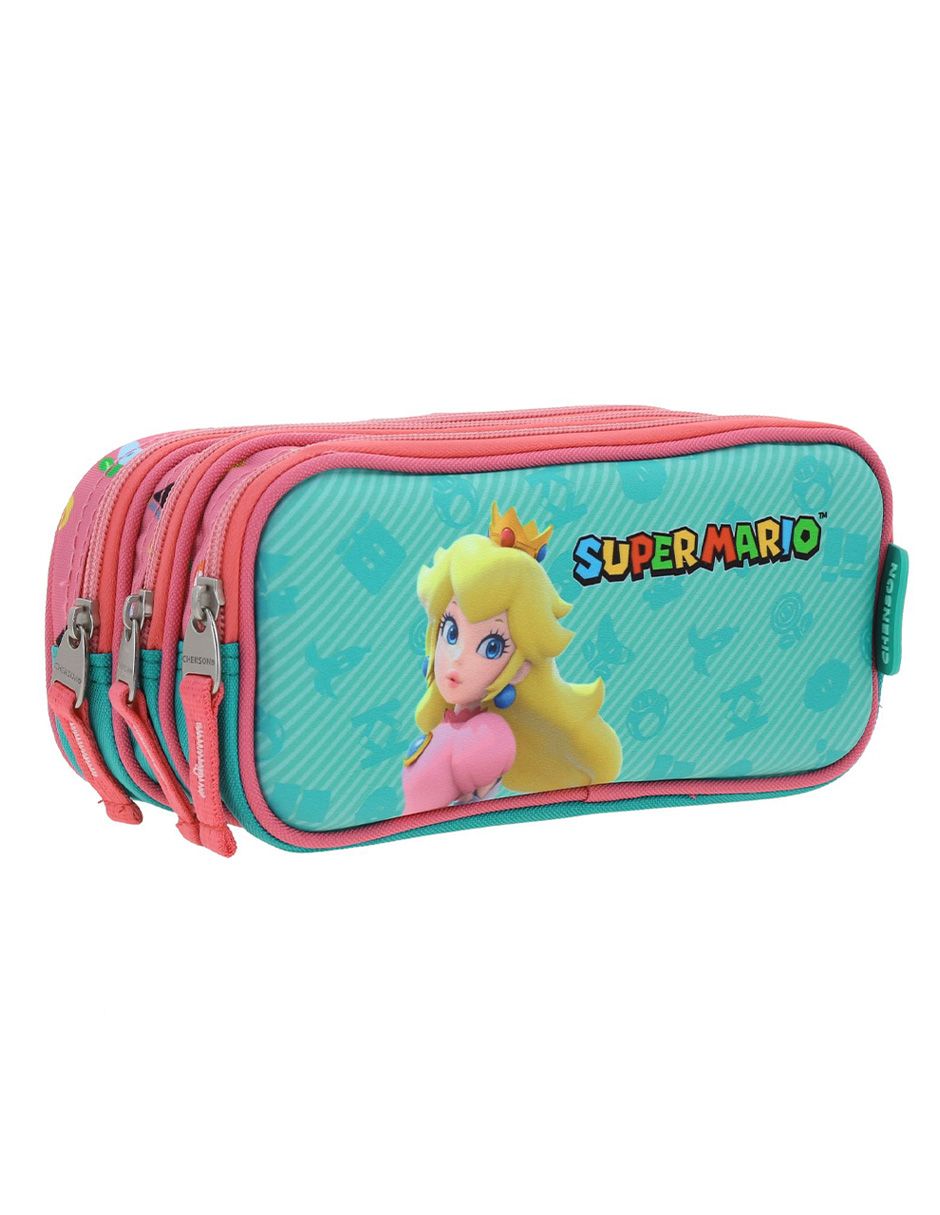 Set mochila escolar Princesa Peach Shaw para niña 23