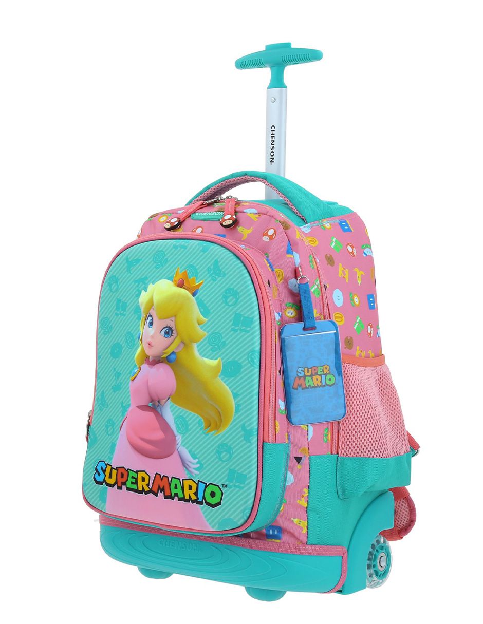 Set mochila escolar Princesa Peach Shaw para niña 3