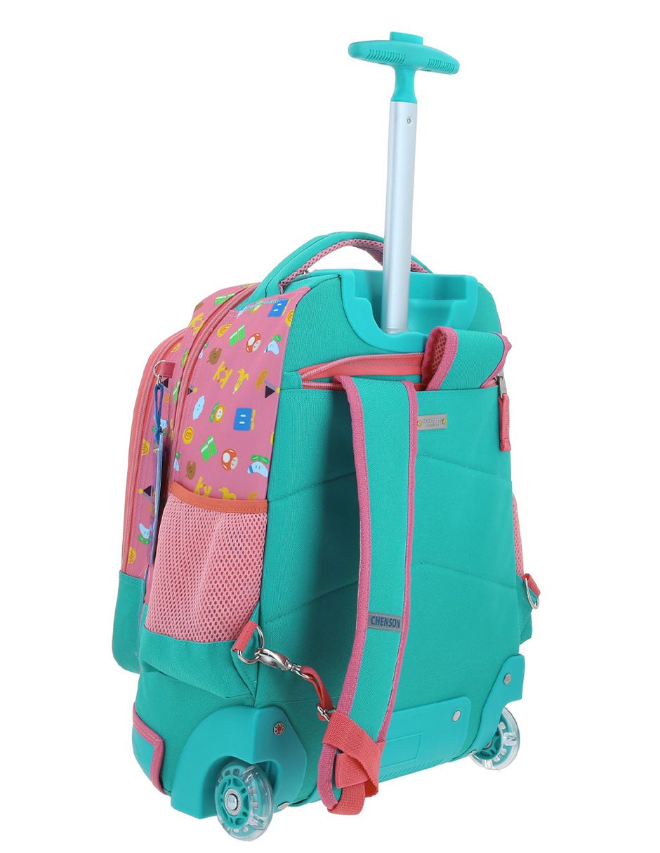 Set mochila escolar Princesa Peach Shaw para niña 4