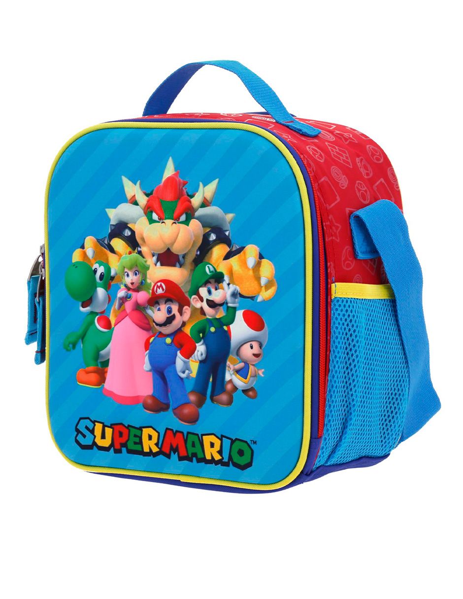Set mochila escolar Mario and Friends Squat para niño 11