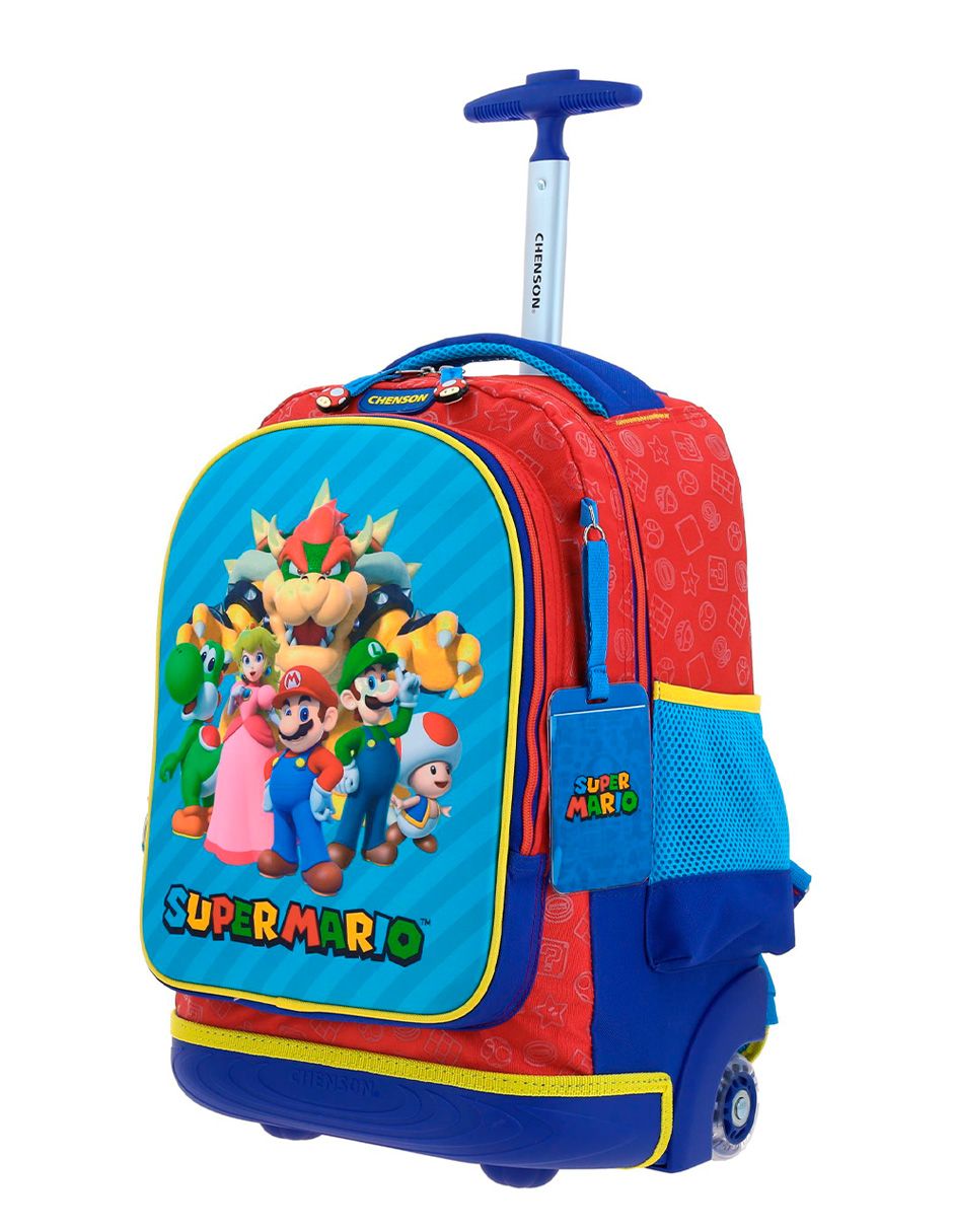 Set mochila escolar Mario and Friends Squat para niño 3