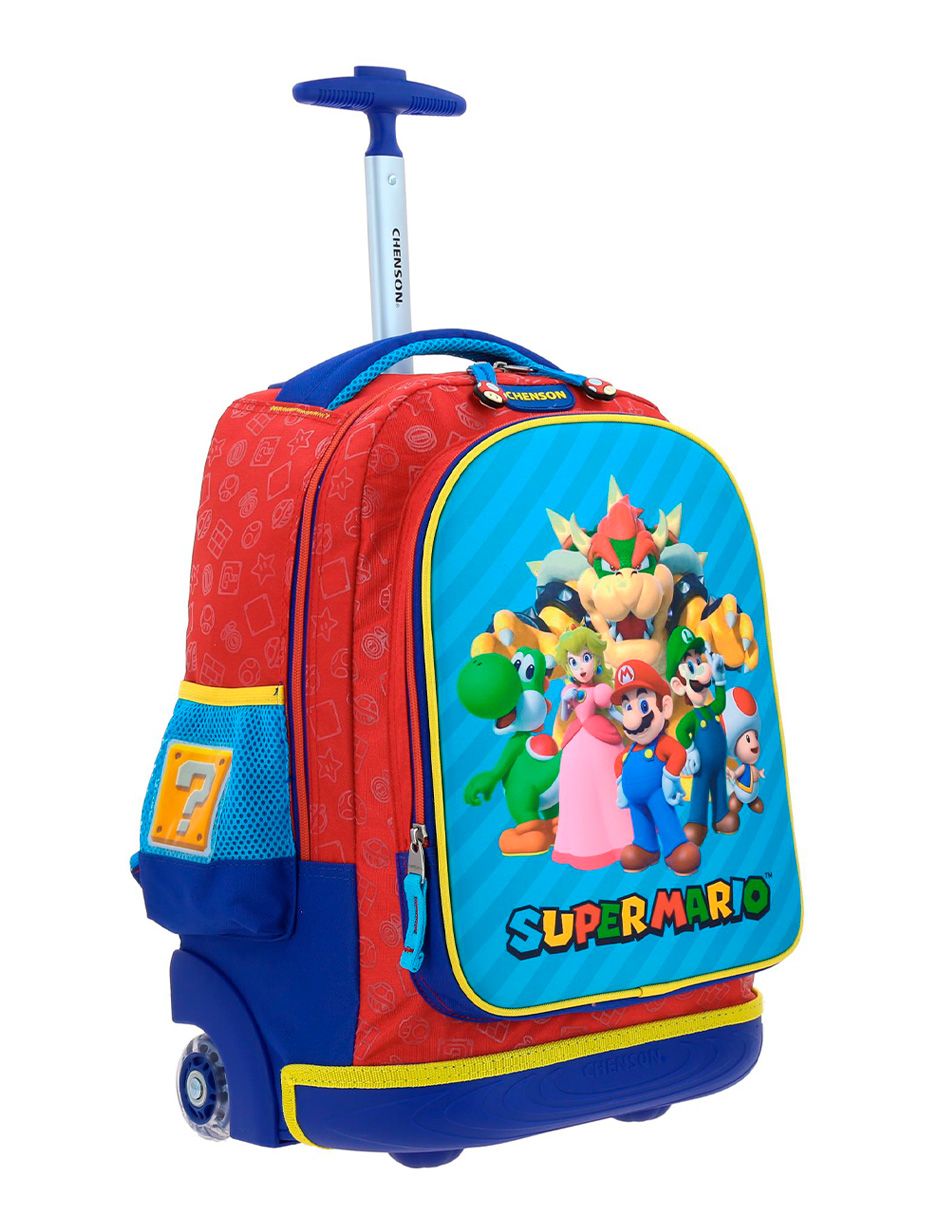 Set mochila escolar Mario and Friends Squat para niño 7