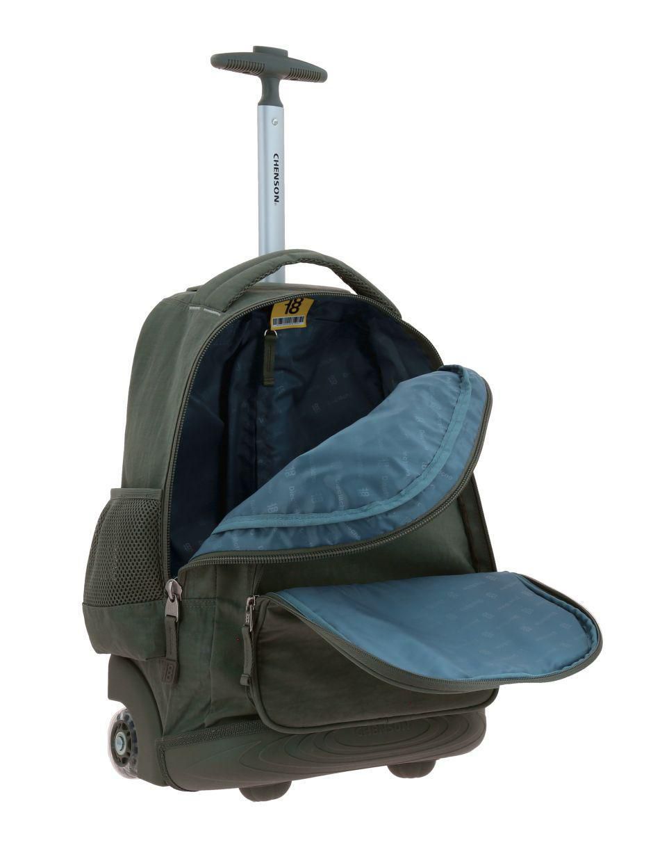 Mochila con ruedas escolar unisex 7