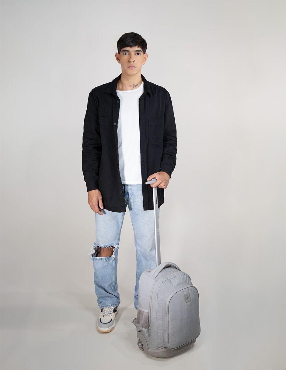 Mochila con ruedas escolar Unisex 8