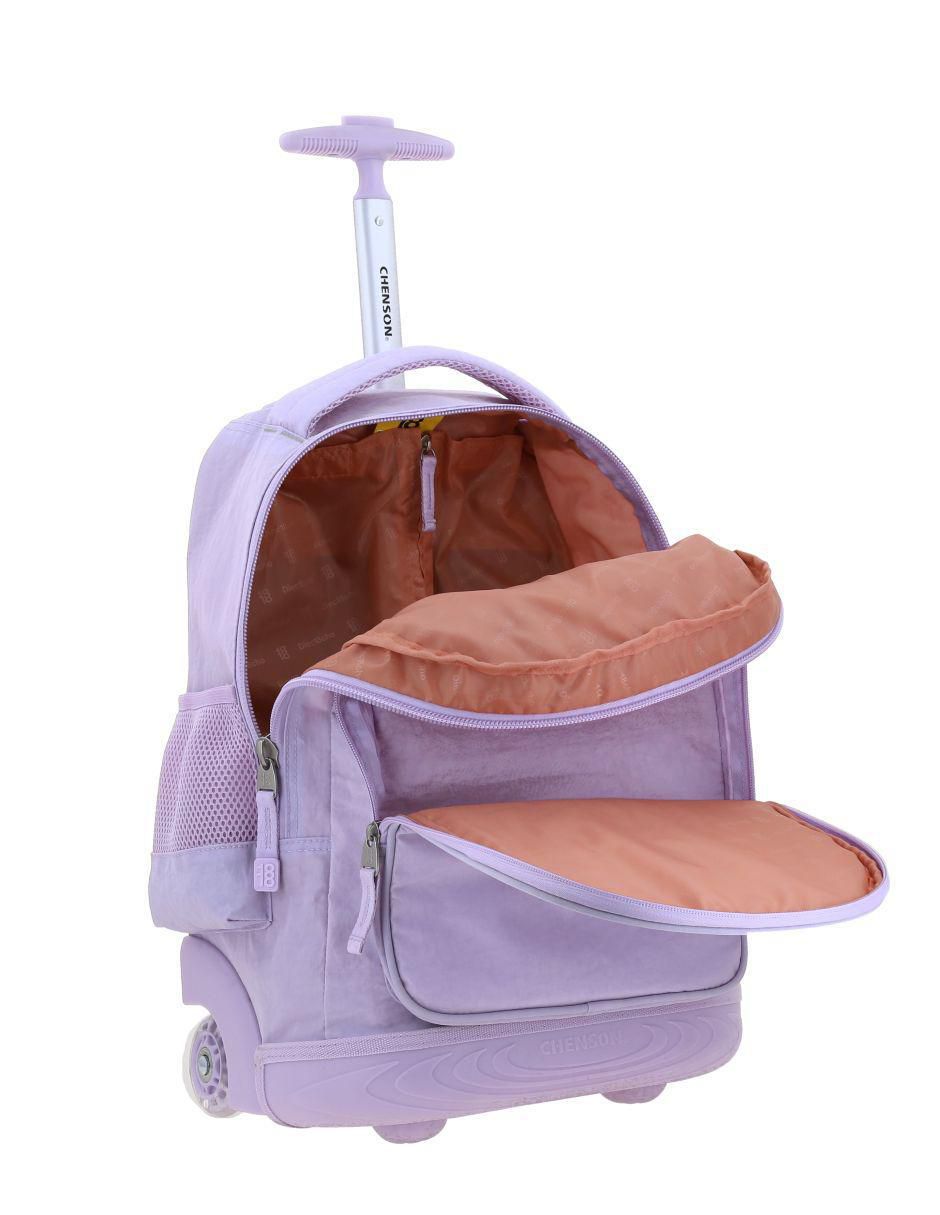 Mochila con ruedas escolar para mujer 7