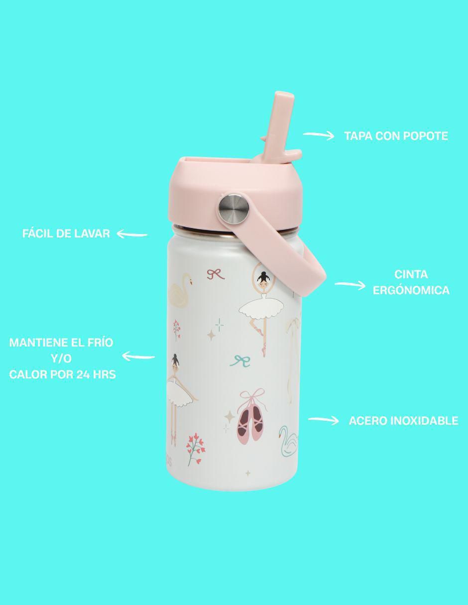 Termo Mamgos de acero inoxidable Escolares con tapa rosca 320 ml