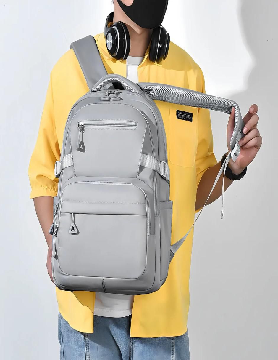 Mochila escolar impermeable unisex 2