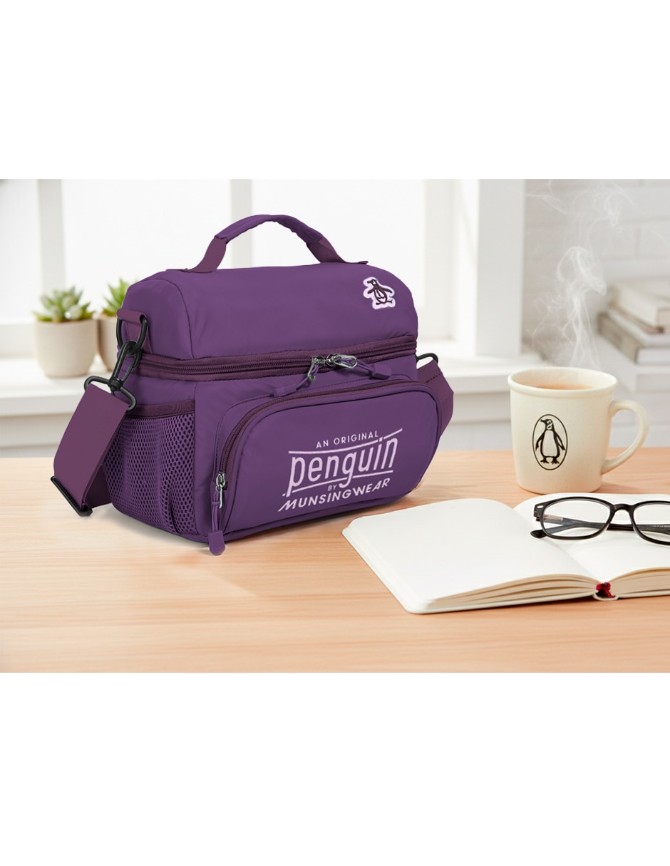 LONCHERA KANSAS ORIGINAL PENGU, MORADO