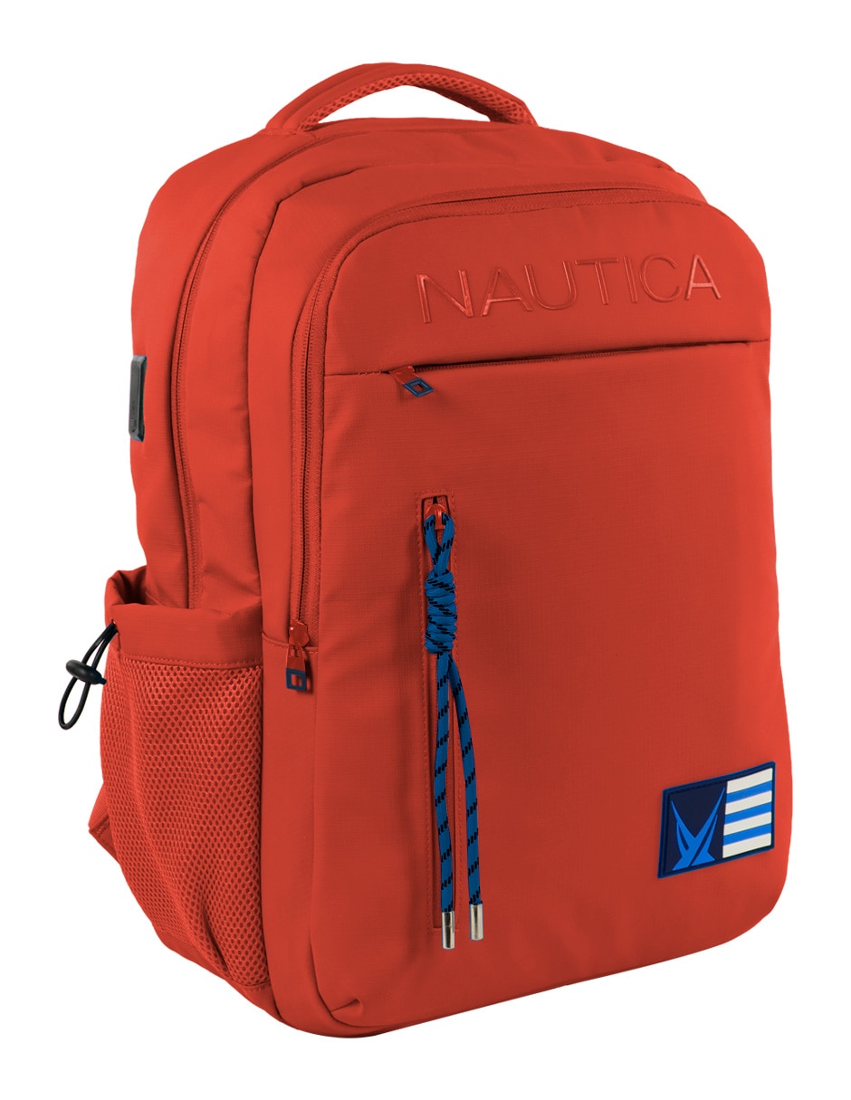 MOCHILA LONDON NAUTICA, ROJO