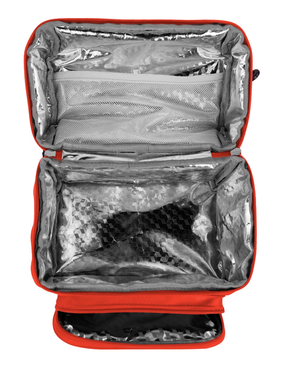 LONCHERA LONDON NAUTICA NYLON, ROJO