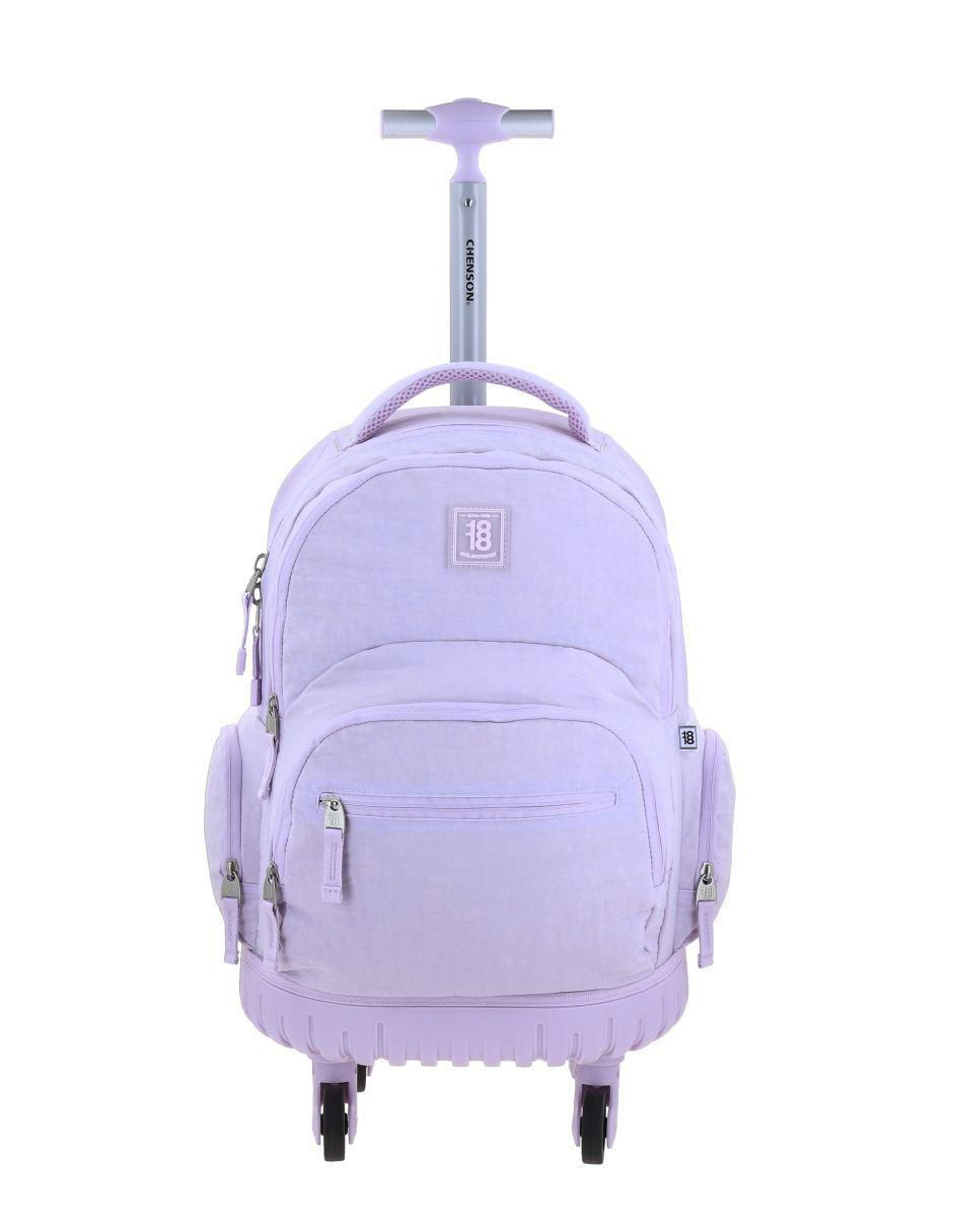 Mochila con ruedas escolar unisex
