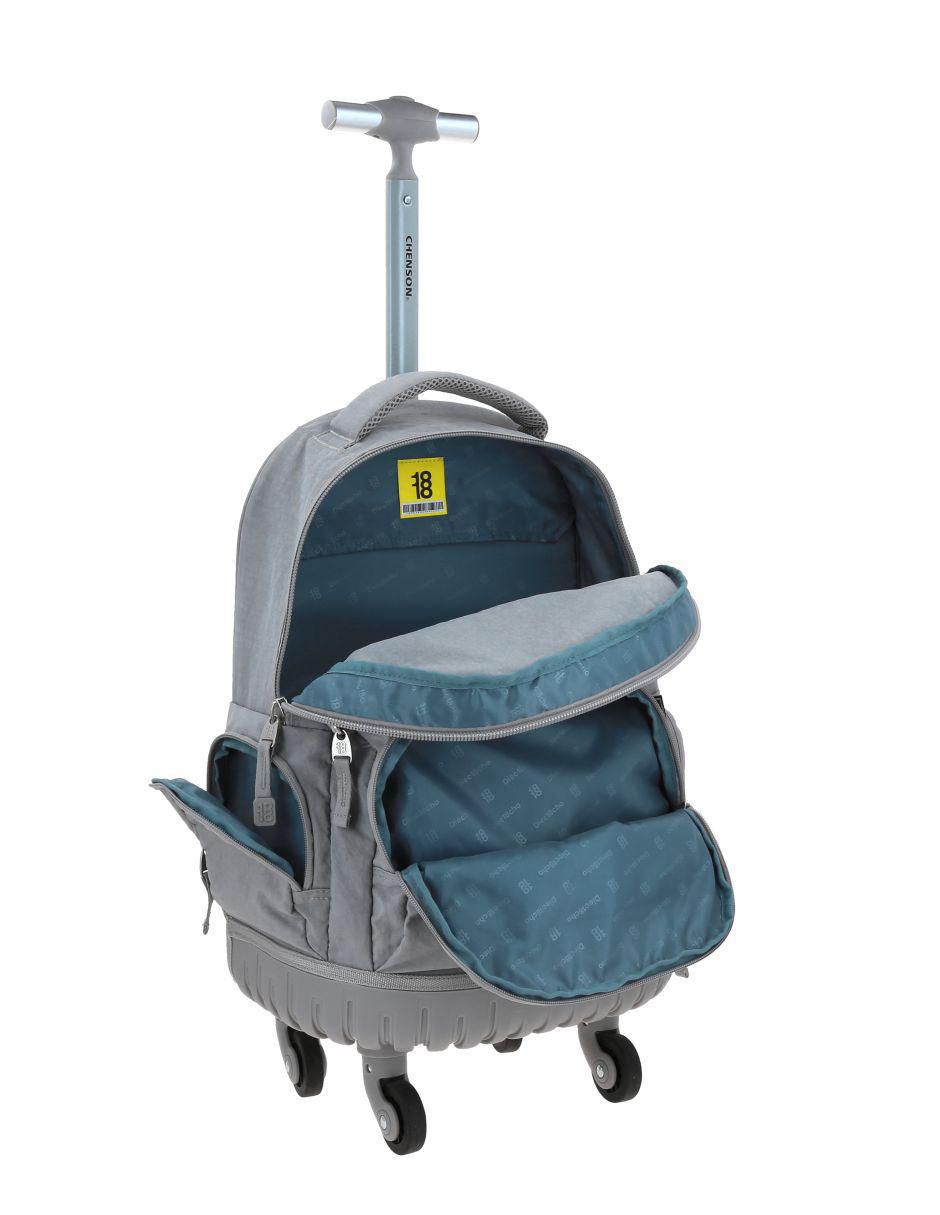 Mochila con ruedas escolar no aplica 1818 sin familia o coleccion no "para" unisex