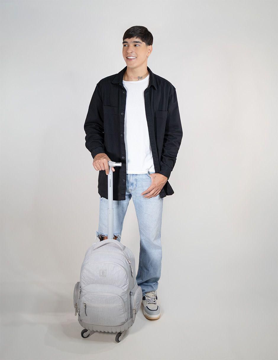 Mochila con ruedas escolar no aplica 1818 sin familia o coleccion no "para" unisex