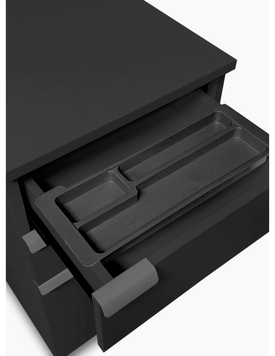 Archivero con cerradura y base móvil 3