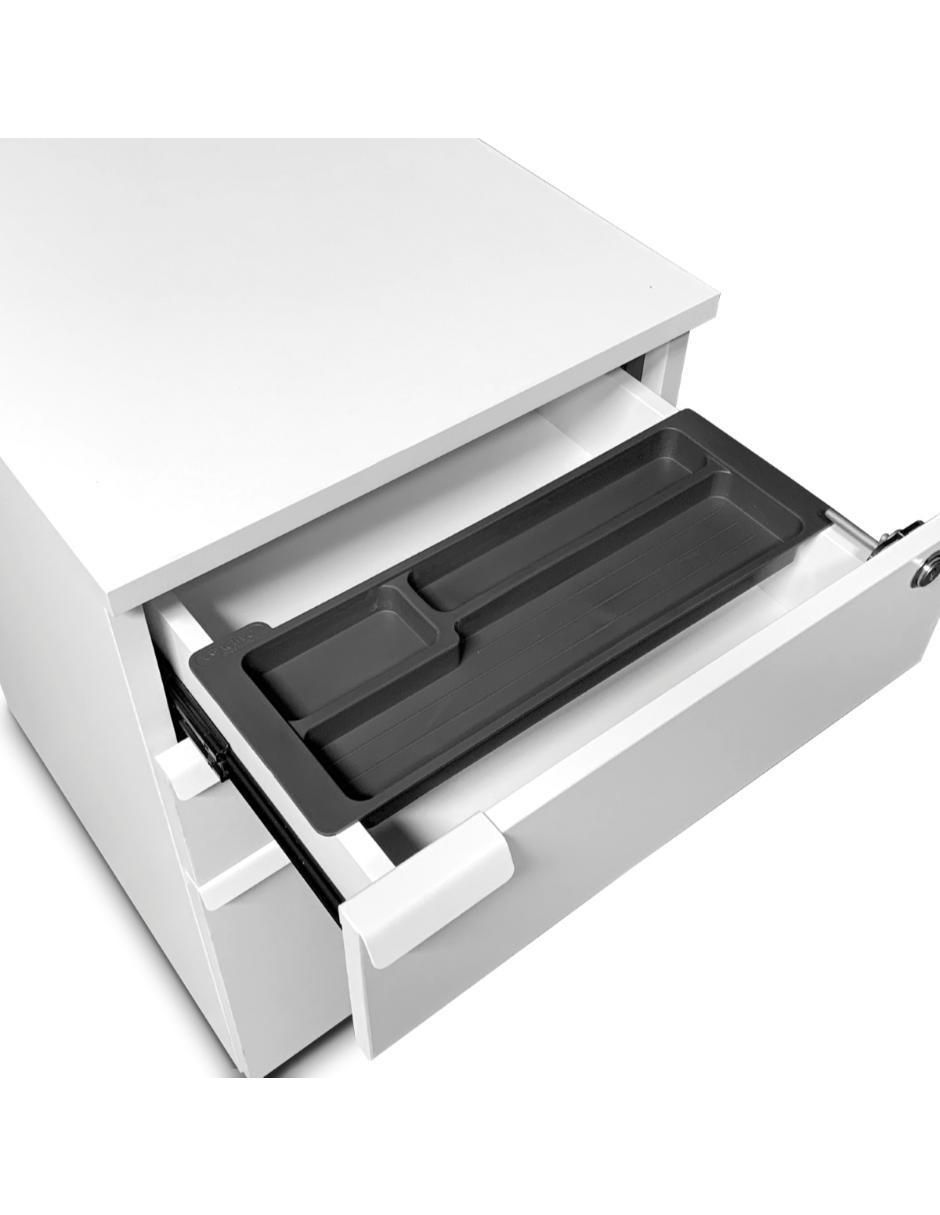 Archivero con cerradura y base móvil 8
