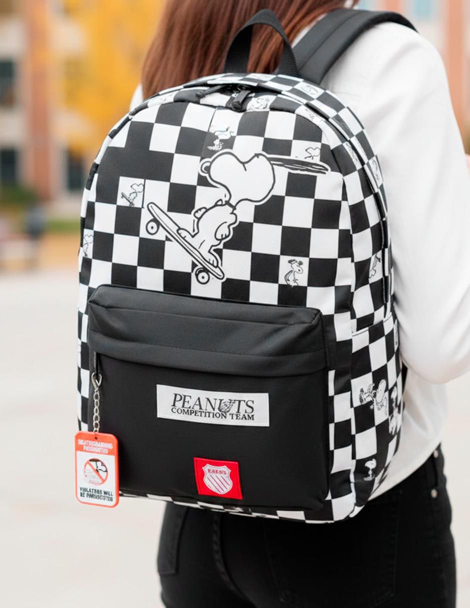 Mochila escolar Snoopy Back To School para niño 7