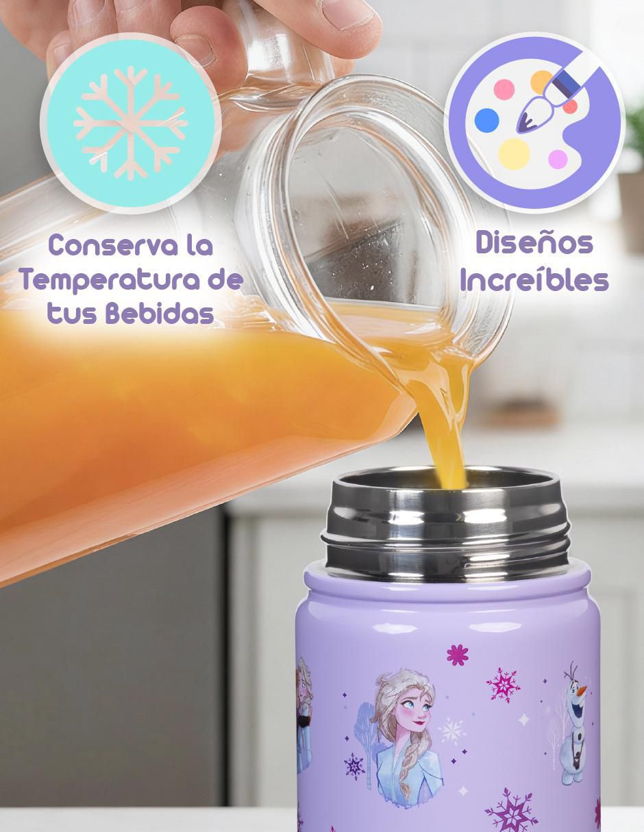 Termo de acero inoxidable con tapa Flip Top 500 ml 2