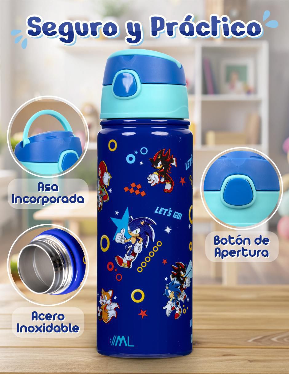 Termo de acero inoxidable con tapa Flip Top 500 ml 2