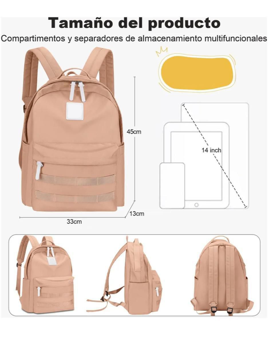 Mochila casual impermeable para mujer 2