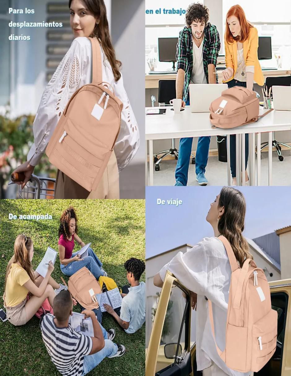 Mochila casual impermeable para mujer 3