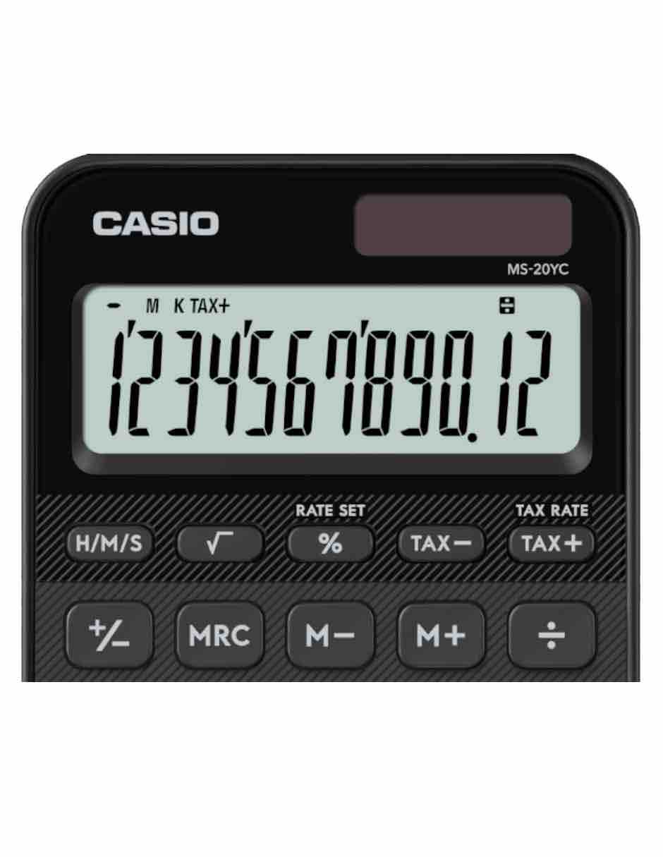 Calculadora de escritorio Ms-20yc-bk 2