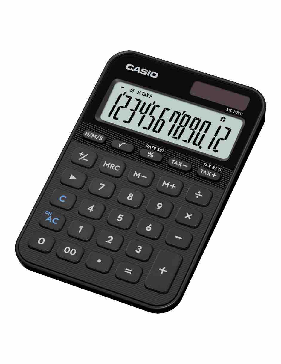 Calculadora de escritorio Ms-20yc-bk 3