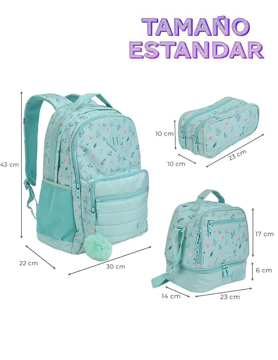 Set mochila escolar para niña 7