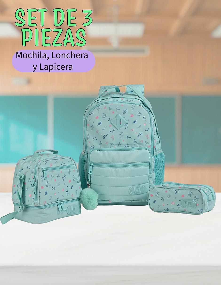 Set mochila escolar para niña 3