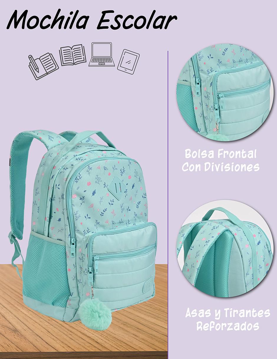 Set mochila escolar para niña 4