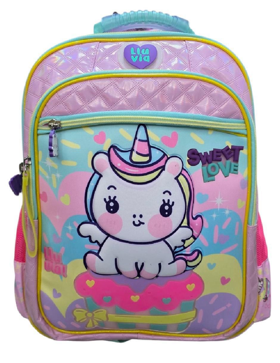Mochila escolar Unicornio para niña