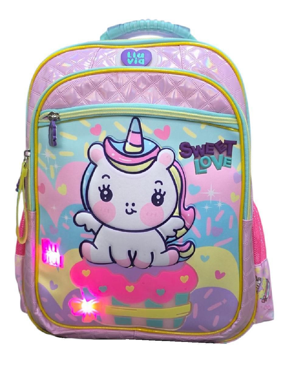 Mochila escolar Unicornio para niña 7