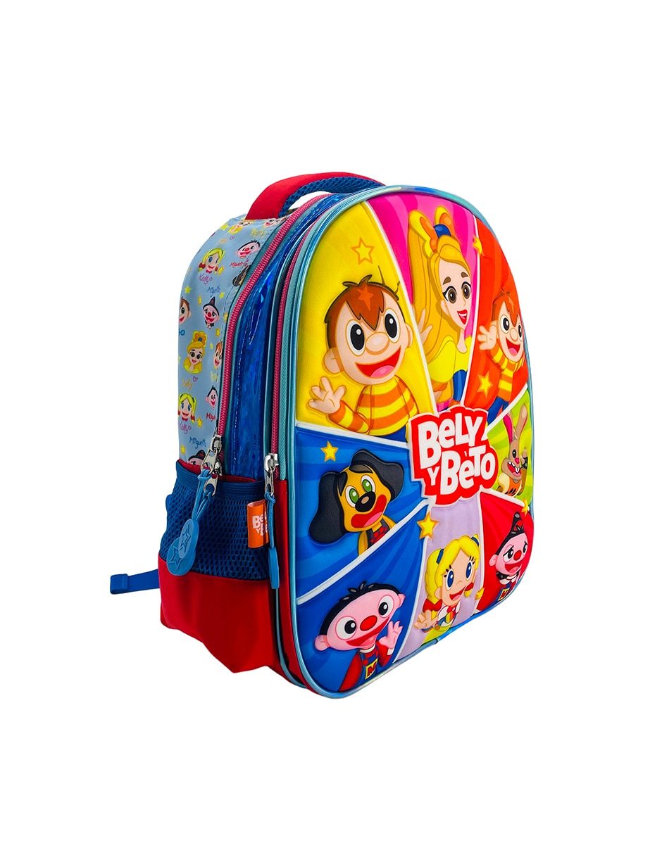 Mochila escolar bely y beto mejores amigos unisex 4