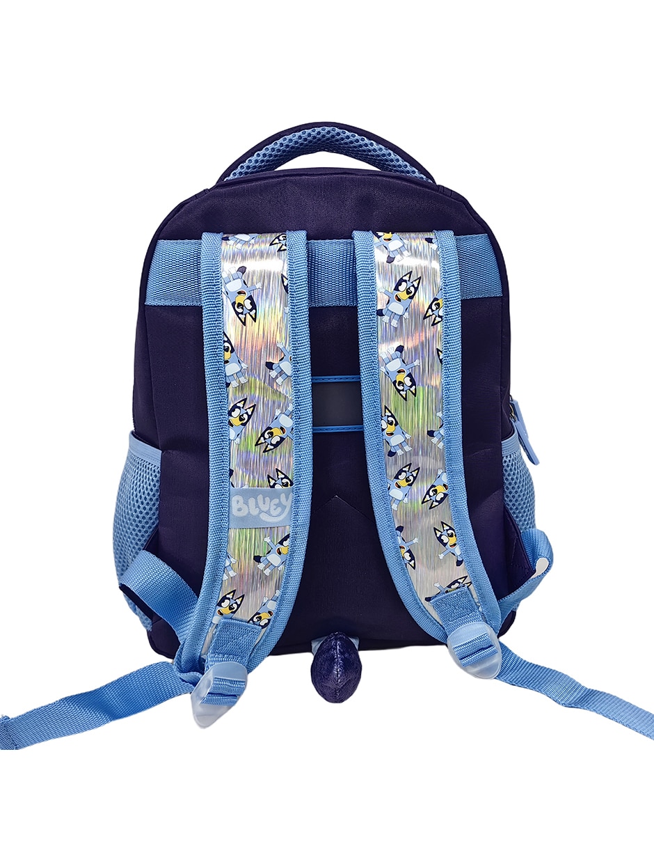 Mochila escolar Bluey patitas unisex 2