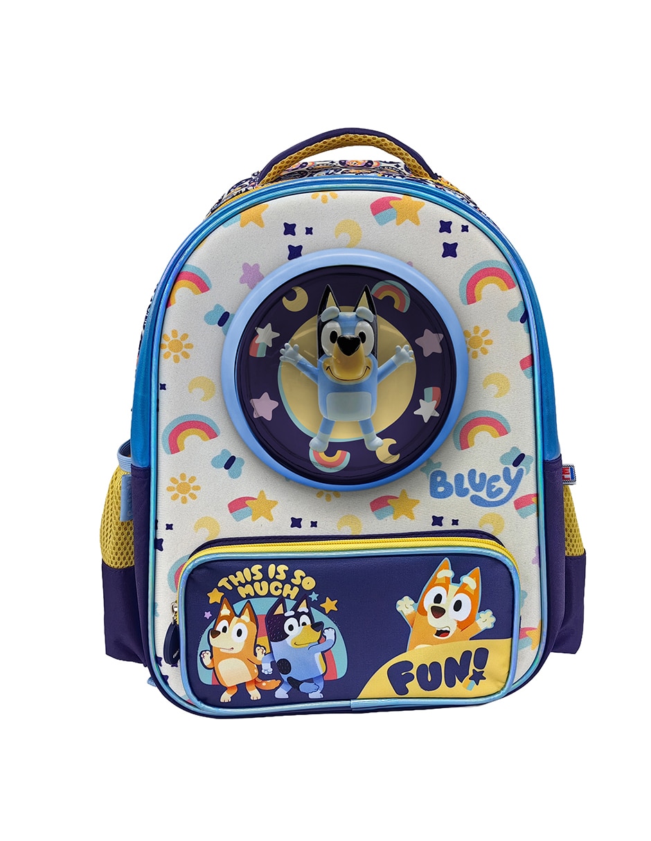 Mochila escolar Bluey fun unisex