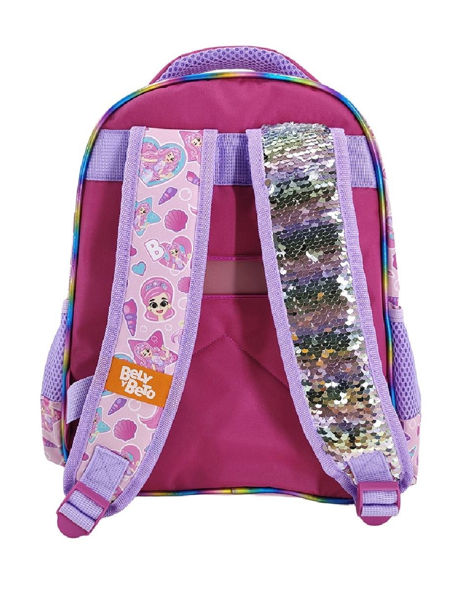 Mochila escolar Bely y Beto Sirena Bely unisex 2