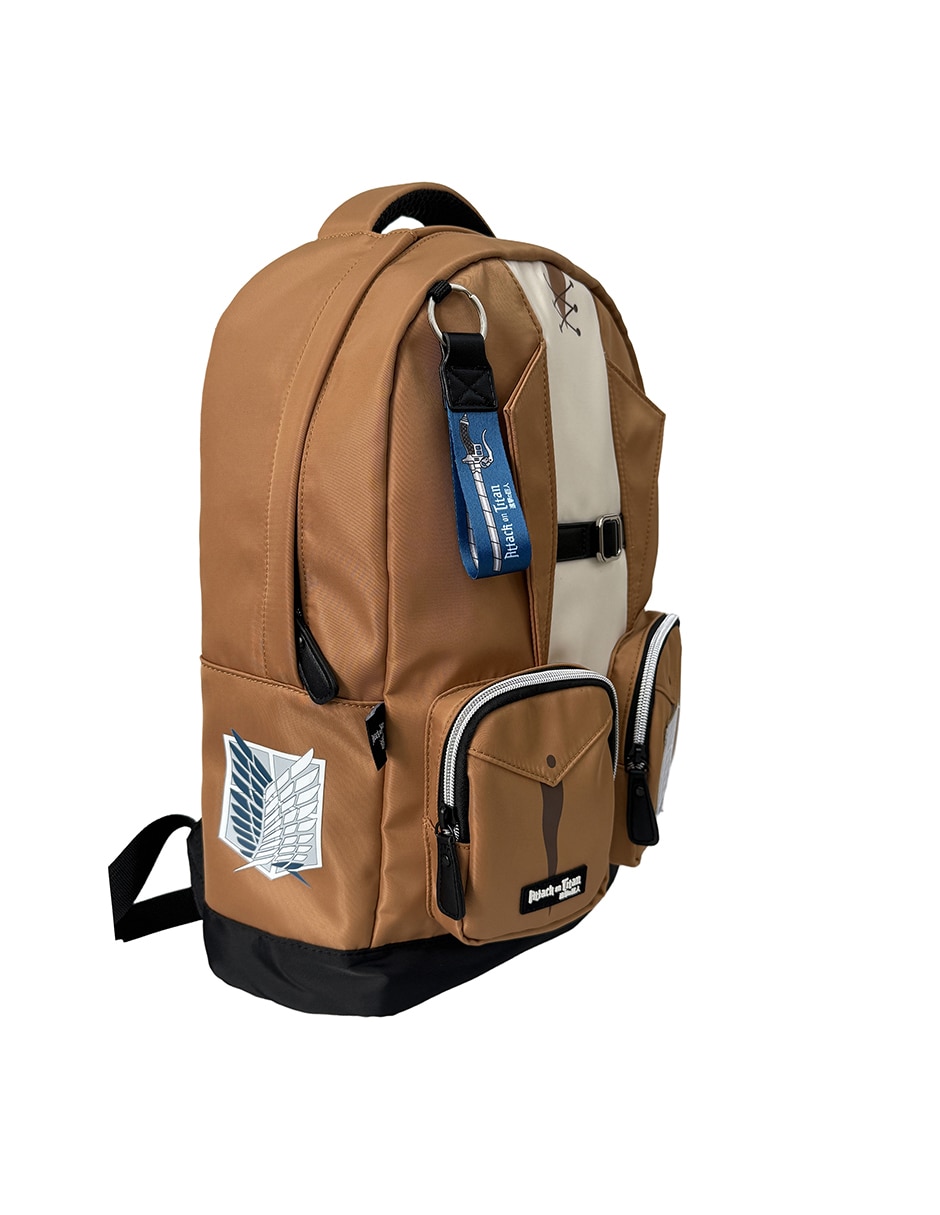 Mochila gamer attack on titan scout regiment unisex 4