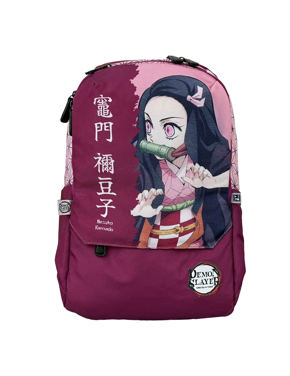Mochila con portalaptop demon slayer: kimetsu yaiba nezuko kamado vol2 unisex