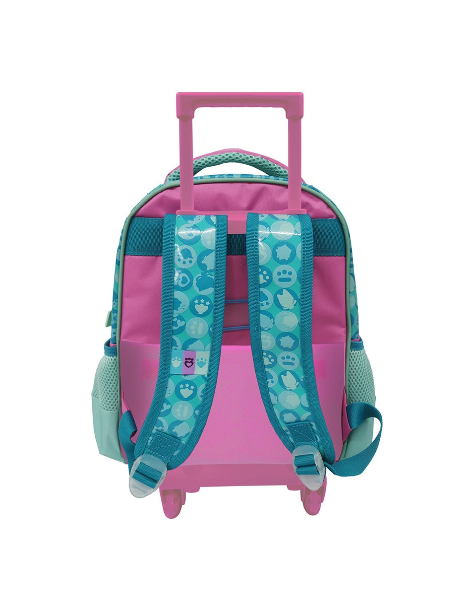 Mochila con ruedas escolar gabby's dollhouse welcome to the doll house para niña 2
