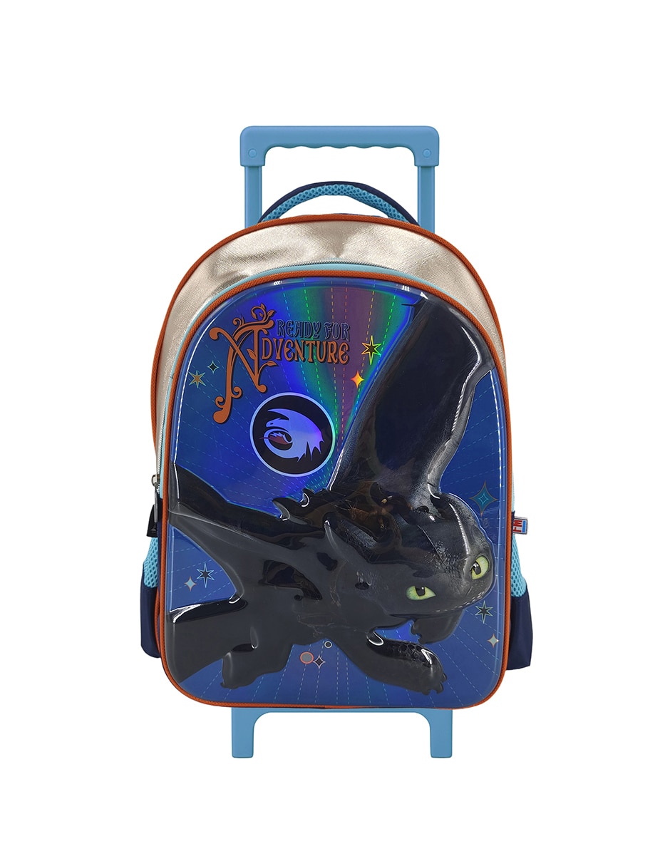 Mochila con ruedas escolar ready for adventure unisex