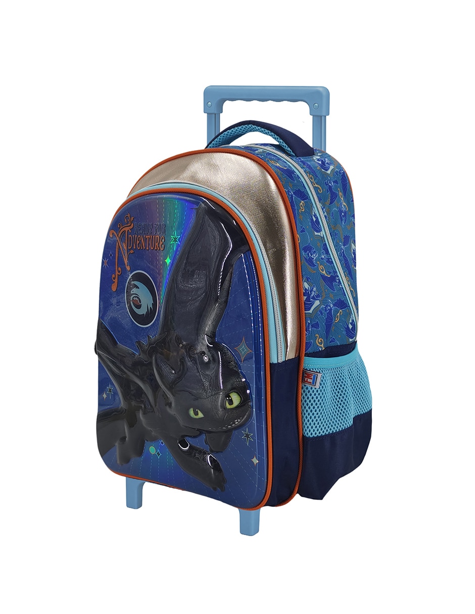 Mochila con ruedas escolar ready for adventure unisex 3