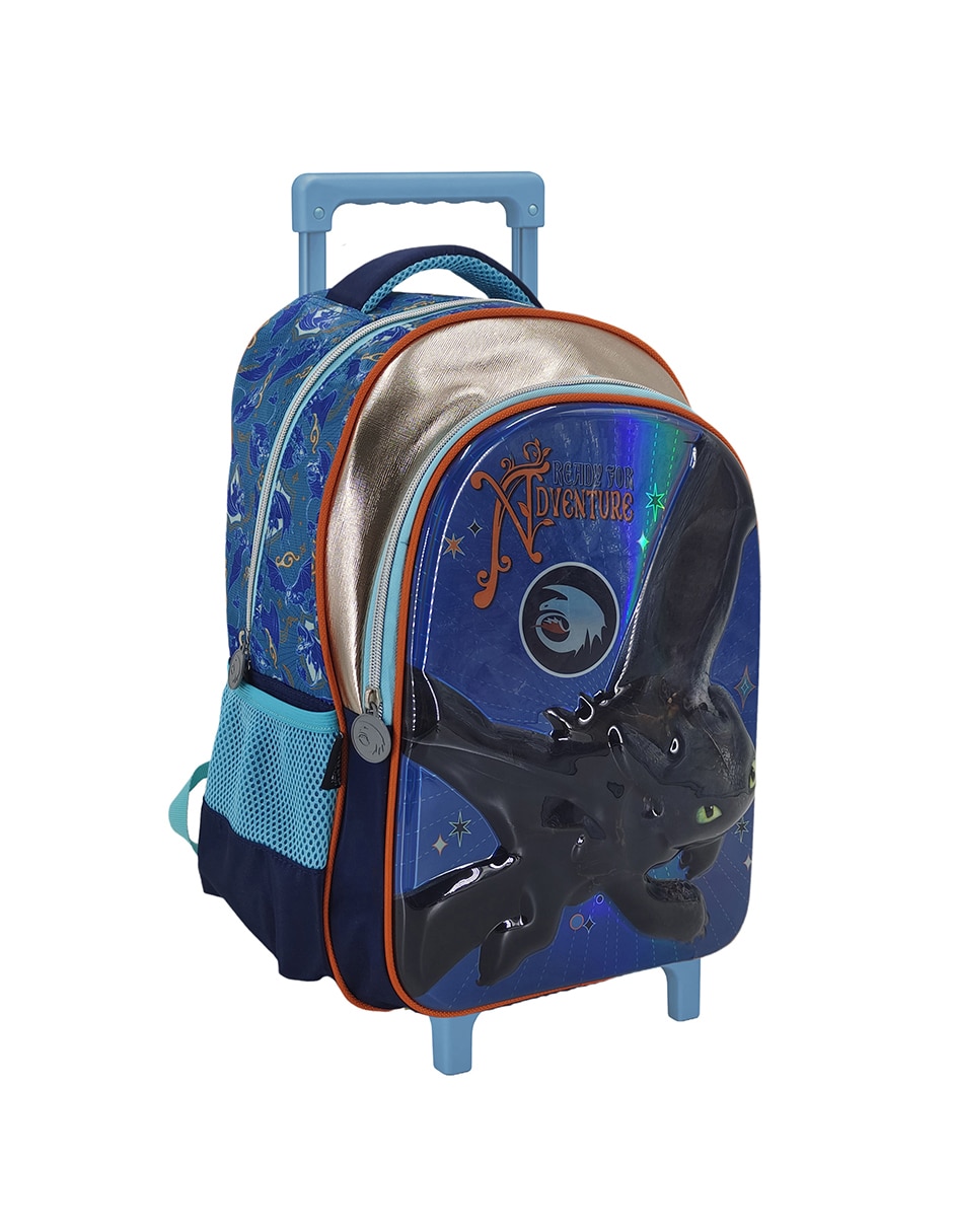 Mochila con ruedas escolar ready for adventure unisex 4