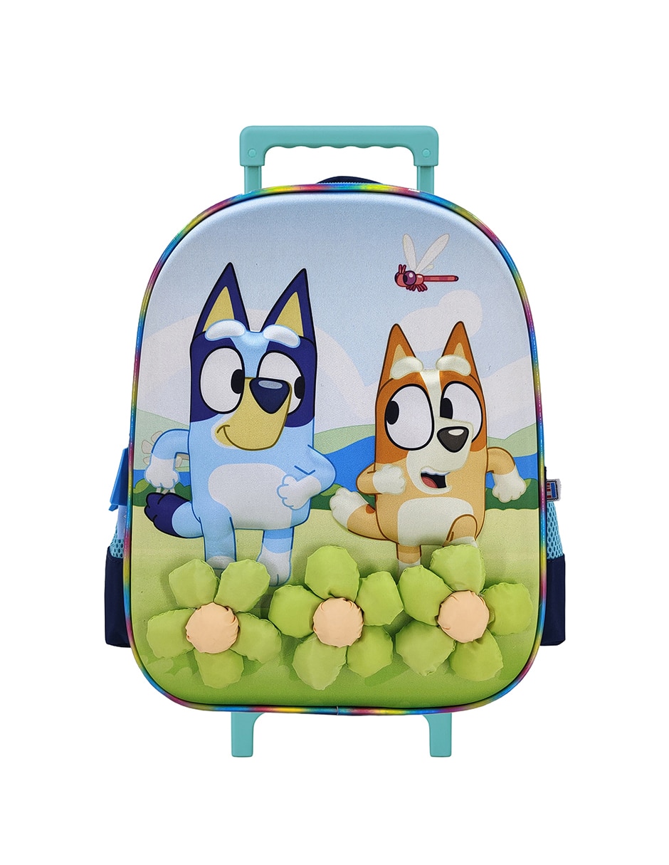 Mochila con ruedas escolar Bluey beautiful unisex Mochila con ruedas escolar Bluey beautiful unisex