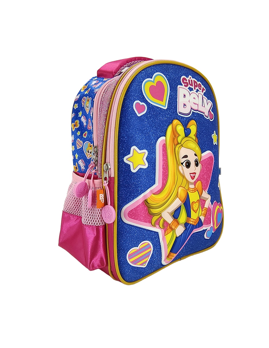 Mochila escolar bely y beto super bely para niña 4