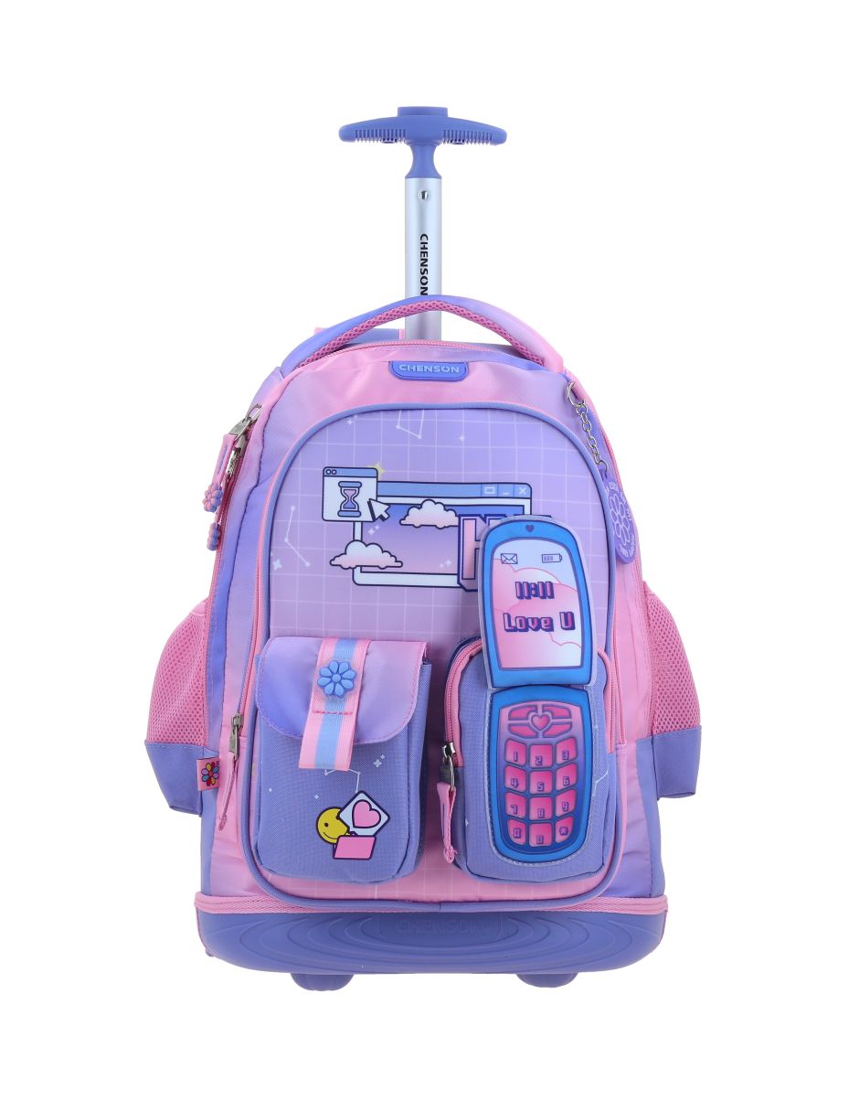 Mochila con ruedas escolar Kwai 7