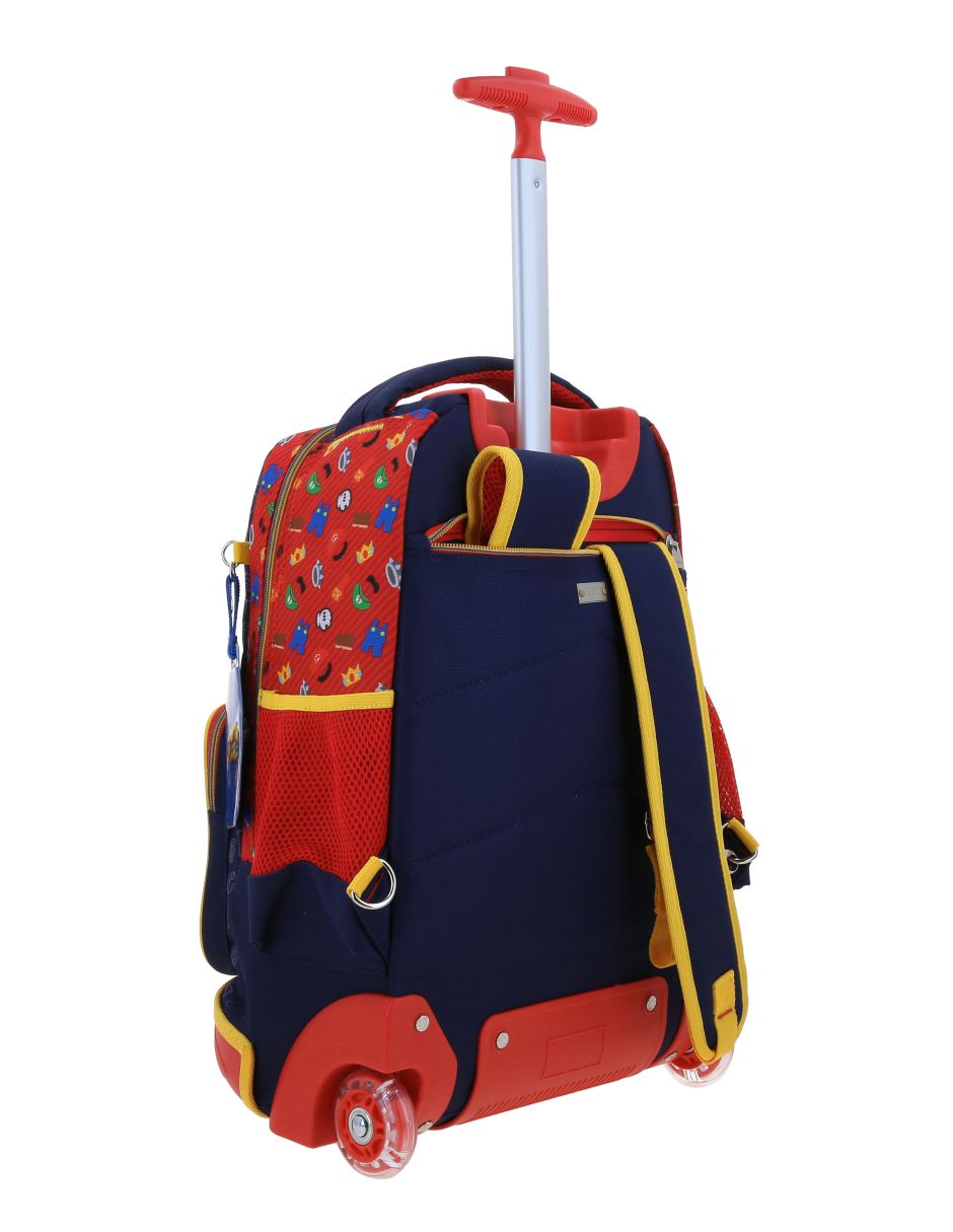 Mochila con ruedas escolar Nash 3