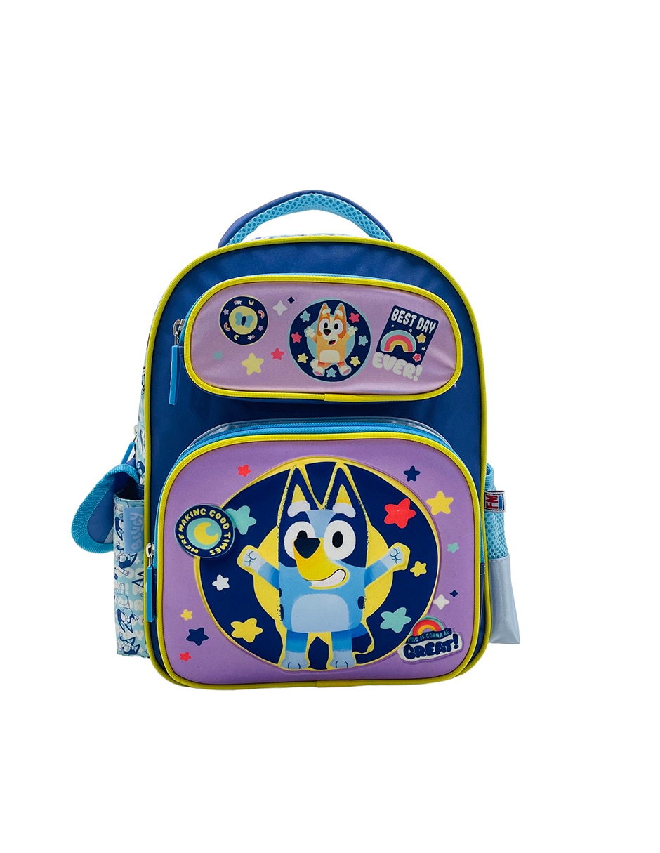 Mochila escolar Bluey best day unisex