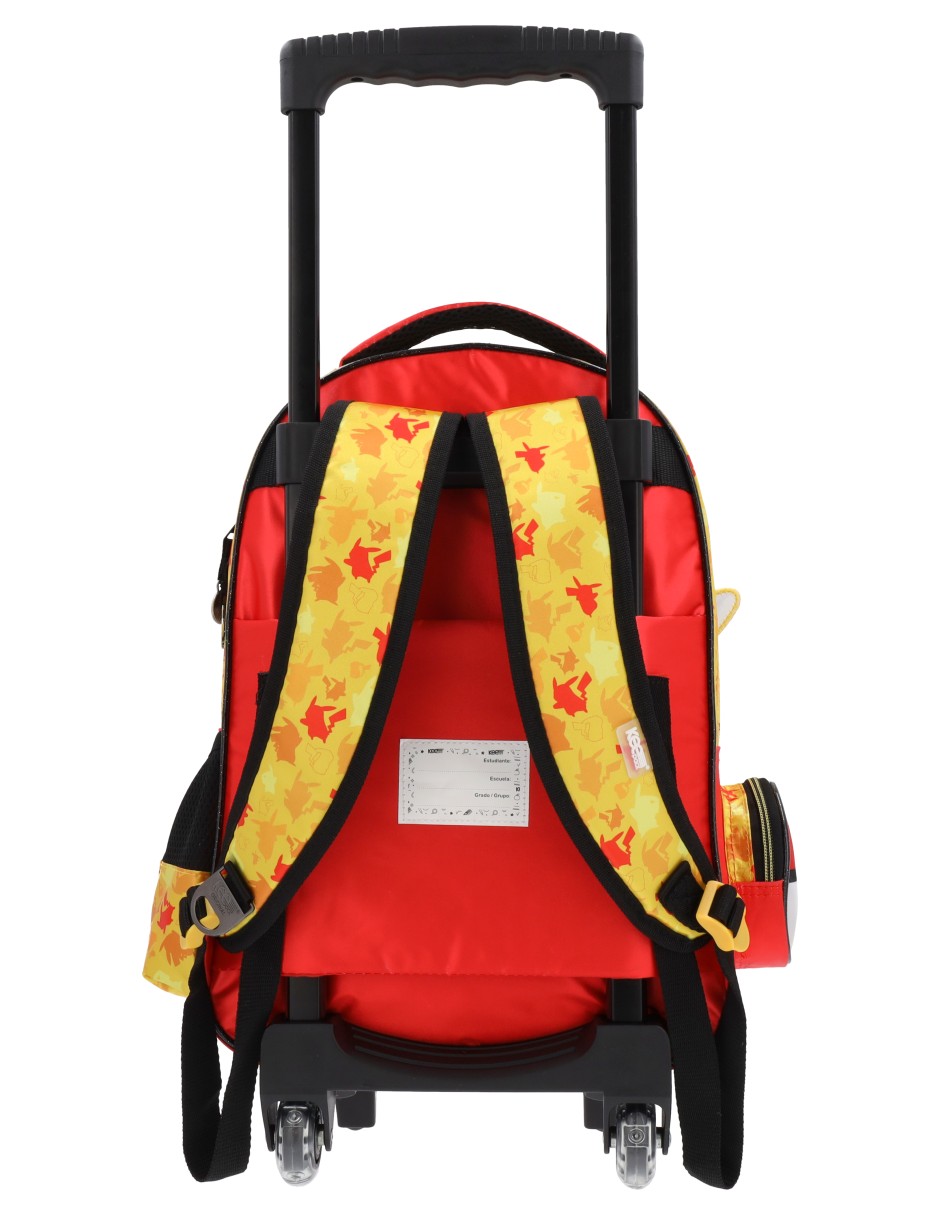 Mochila con ruedas escolar pokemón pkm013 para hombre 5