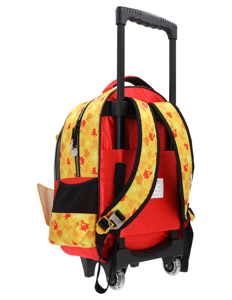 Mochila con ruedas escolar pokemón pkm013 para hombre 6